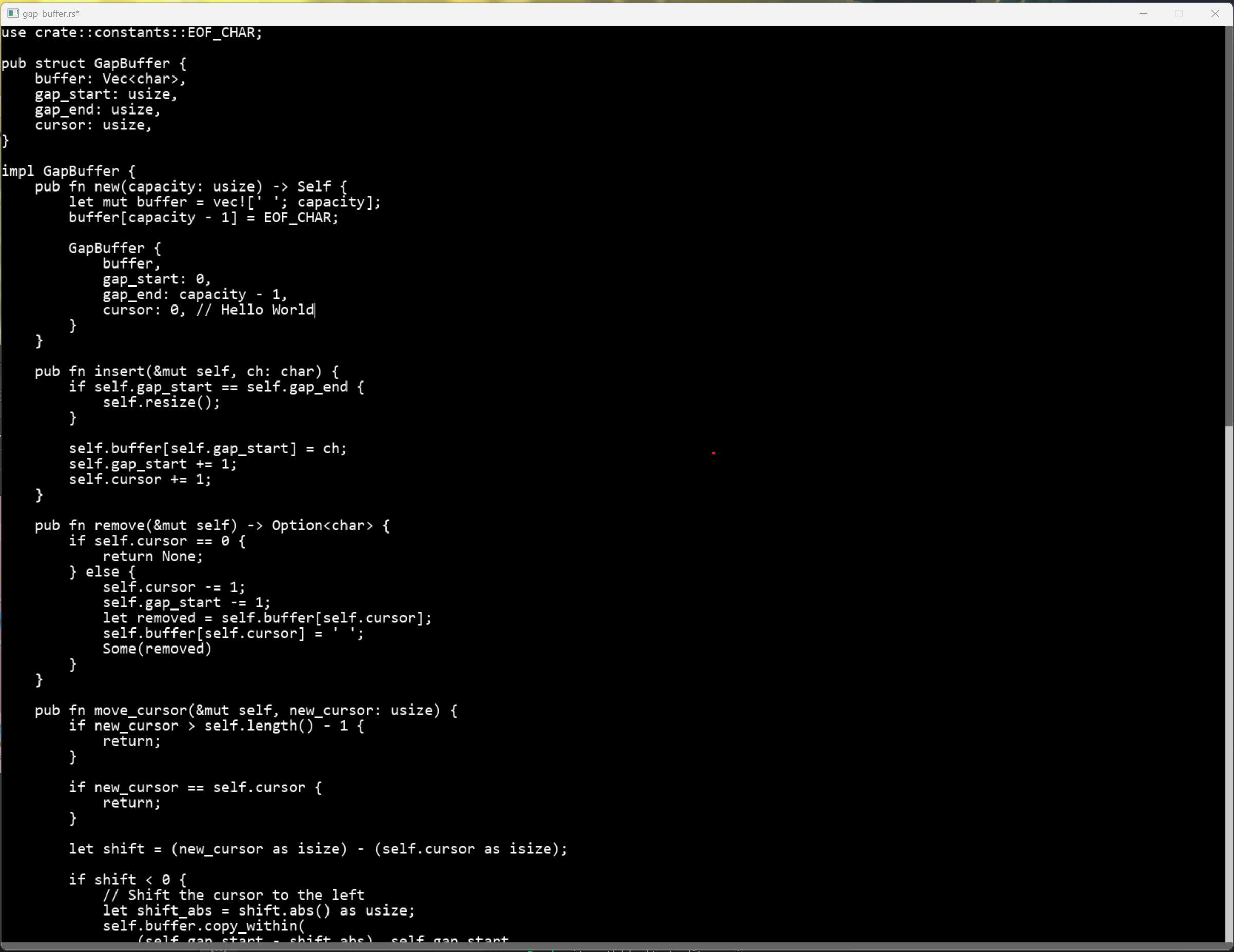 Text Editor
